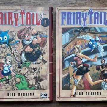 Fairy Tail volume 1 & 2