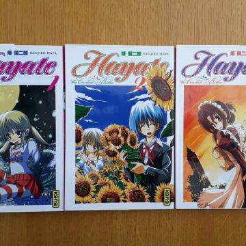 Hayate the combat butler tome 1/2/3