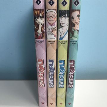 Manga : Switch GIRl - Tomes 1 à 4 - TBE