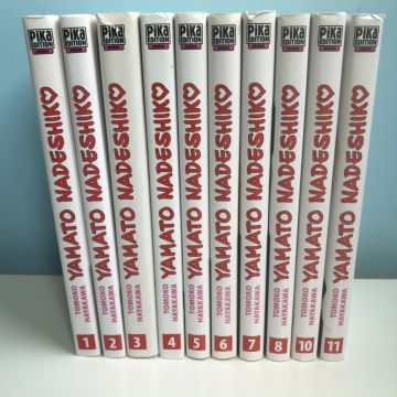 Manga : Yamato Nadeshiko - Tomes 1 à 11 (sans le tome 9) - TBE