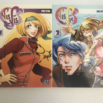 Manga : Vis à Vis - Tomes 1 et 2 - TBE 