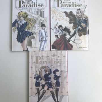 Manga : HighSchool Paradise - Tomes 1 à 3 - TBE 