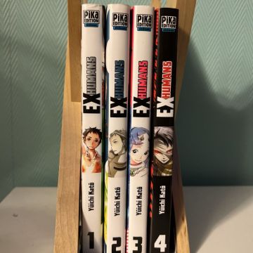 Ex Humans 4 volumes