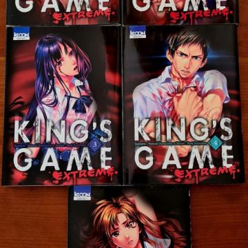 King's Game Extrême Série Complète (Tome 1 à 5) 