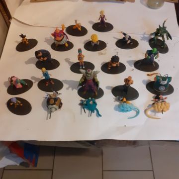 21 figurines dragon ball hachette