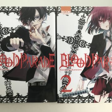 Manga : Blood Parade - Tomes 1 et 2 - Complet - TBE