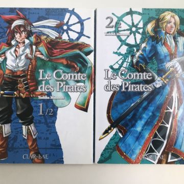 Manga : Le Comte des Pirates - Tomes 1 et 2 - Complet - TBE