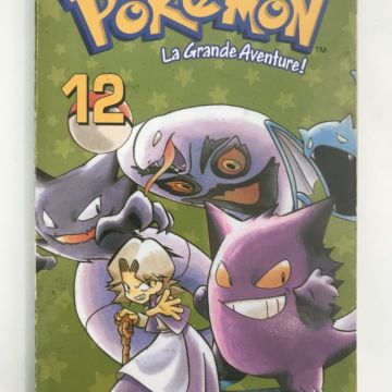 Manga : Pokémon La Grande Aventure - Kiosque Fascicule - Tome 12 - TBE