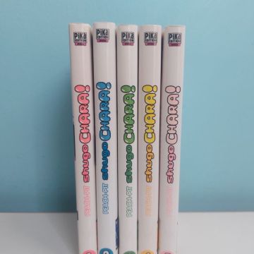 Manga : Shugo Chara - Tomes 1 à 5 - TBE