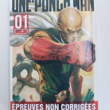 Manga Epreuve Non Corrigée : One Punch Man - Tome 1 - TBE