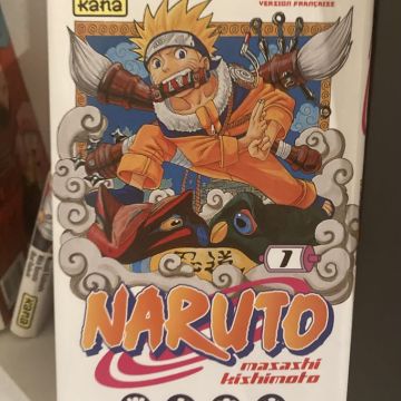 Manga Naruto tome 1 à 7