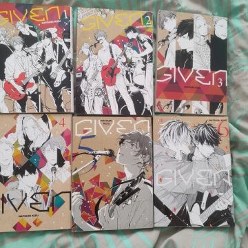 Manga yaoi Given tomes 1 à 6
