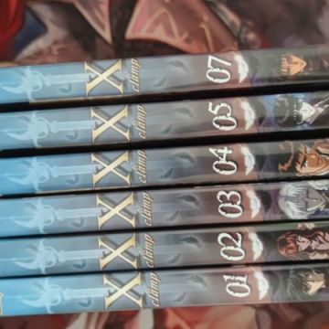 Dvd 1 à 7 de l'anime X de clamp (MANQUE LE 06)