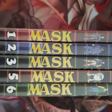 DVD 1à 6 de la série MASK (MANQUE LE 4)