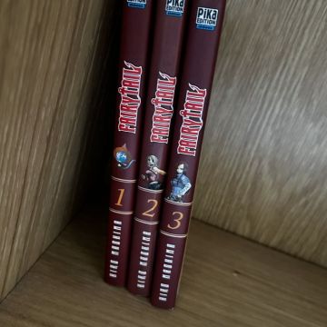 Fairy Tail tomes 1 à 3