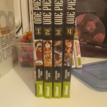 Tome 1 a 4 one pieces 