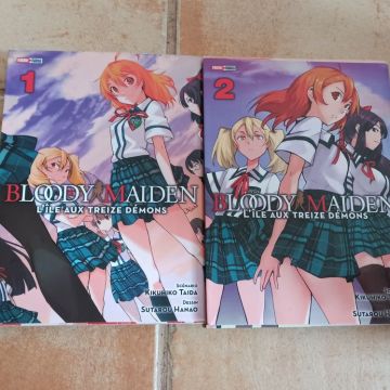 ☞ Bloody Maiden n°1 et 2 - Intégrale Manga ☜