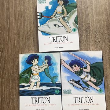 Triton 1 à 3 (intégrale Tezuka - rare - très bon état)