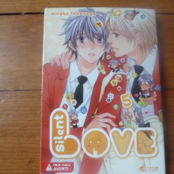 Silent love tome 5 (manga rare yaoi BL)