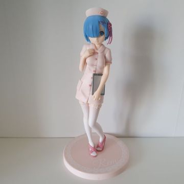 figurine Re Zero Starting Life in Another World - Figurine Rem Nurse Pink Ver. PM 