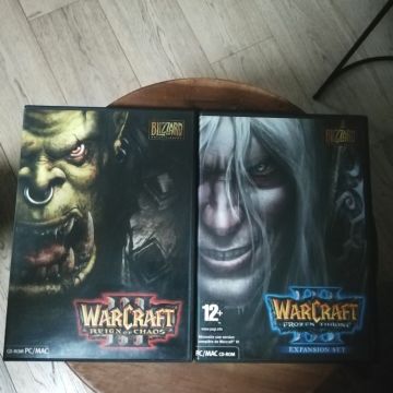 Warcraft 3 III Reign Of Chaos + Extension Frozen Throne Mac/PC FR
