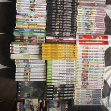 Tomes différents mangas