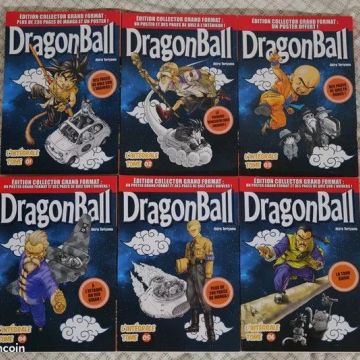 Dragon ball grand format hachette tomes 1 à 29 manga 
