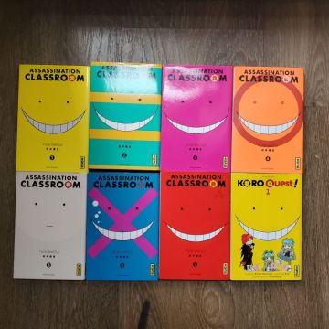 Assassination Classroom tome 1 à 7 + le tome 1 de Koro Quest