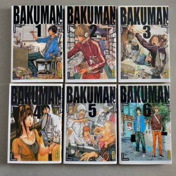 Bakuman VF - Lot des 6 premiers tomes 