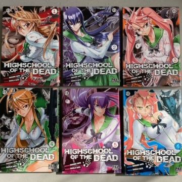 Highschool of the dead - Lot Tome 1 à 6