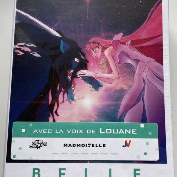 Belle Édition Collector Limitée et Numérotée Fnac Blu-ray 4K Ultra HD (sous blister) - Mamoru Hosoda 