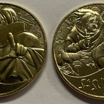 Pièces Itachi + Sasuke - Collection Naruto Monnaie de Paris 2023