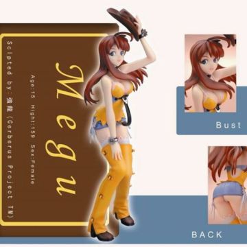 Megu Creator's Labo : Burst Angel Meg figurine sexy