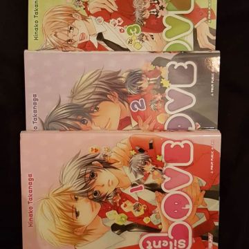 Silent Love 3 premières tomes (yaoi)