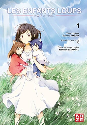 Illustration de la série Enfants loups (les) - Ame & Yuki