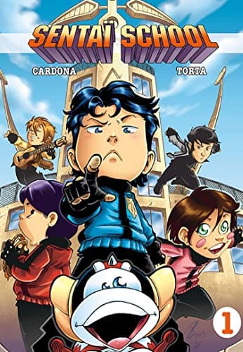 Illustration de la série Sentai School