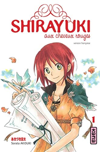 Illustration de la série Shirayuki aux cheveux rouges