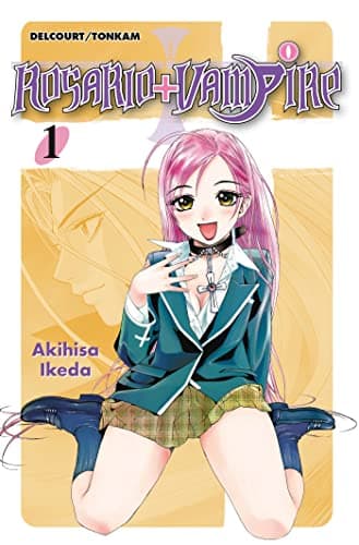 Illustration de la série Rosario + Vampire