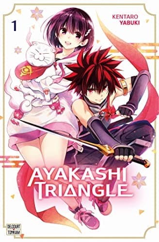 Illustration de la série Ayakashi Triangle