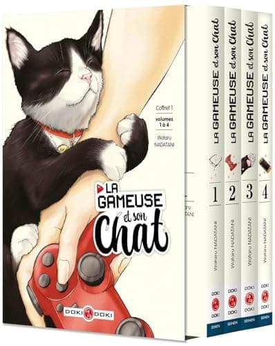 Illustration de la série Gameuse et son chat (la)