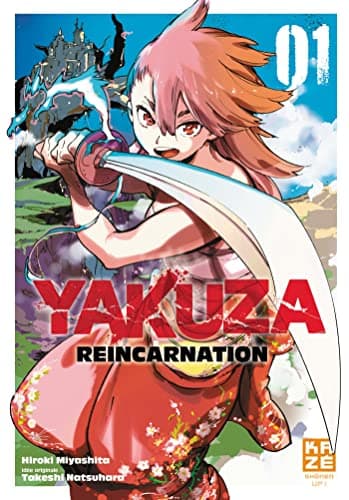 Illustration de la série Yakuza Reincarnation