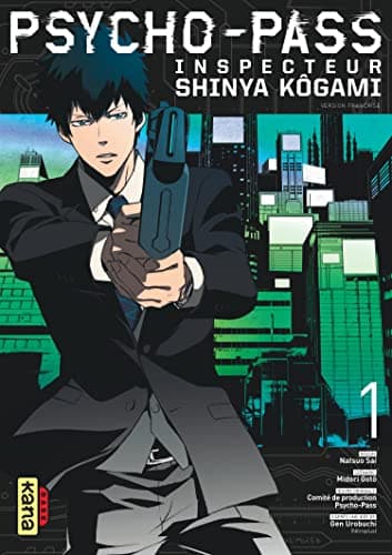 Illustration de la série Psycho-pass Inspecteur Shinya Kogami