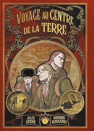 Illustration de la série Voyage au Centre de la Terre