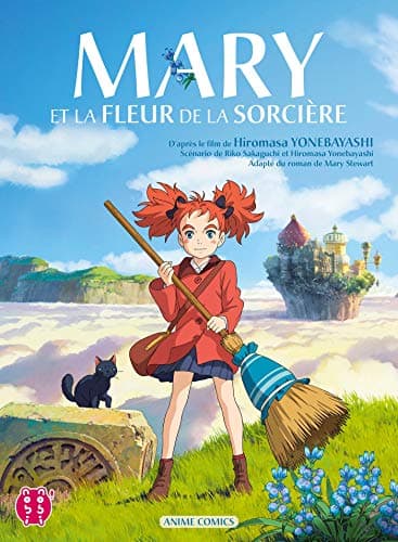Illustration de la série Mary et la fleur de la sorcière