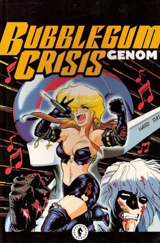 Illustration de la série Bubblegum Crisis Genom