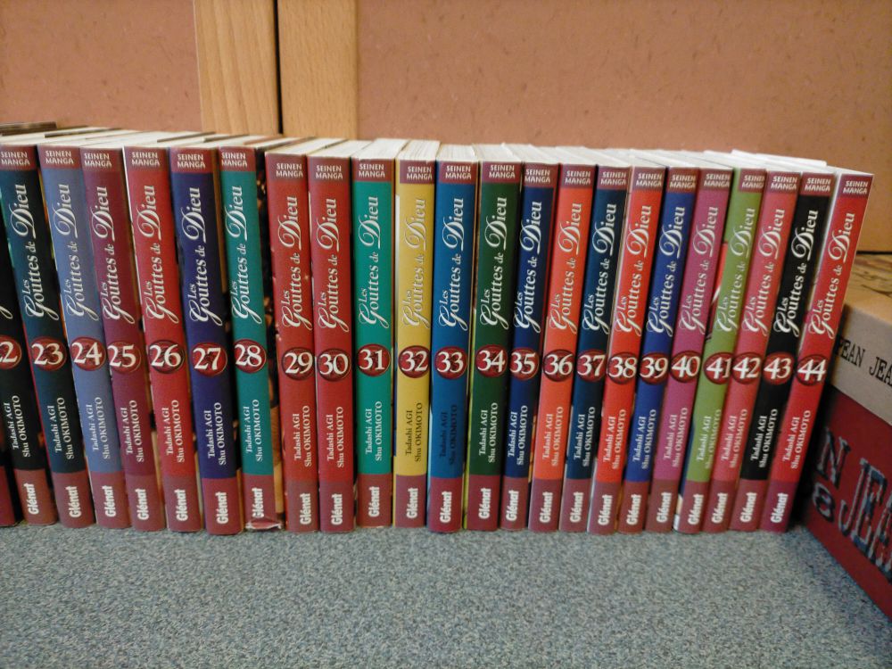 Les gouttes de dieu - intégrale 44 tomes sur Manga occasion