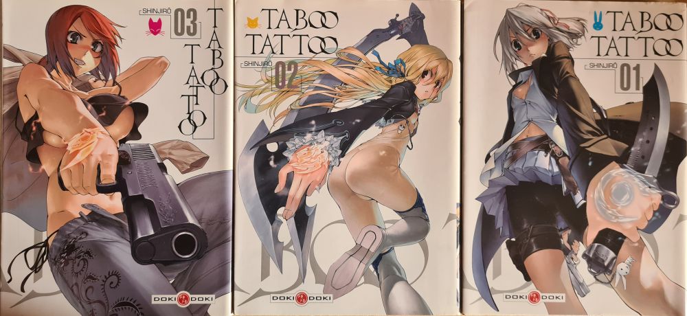 Taboo tattoo tome 1 à 3 sur Manga occasion