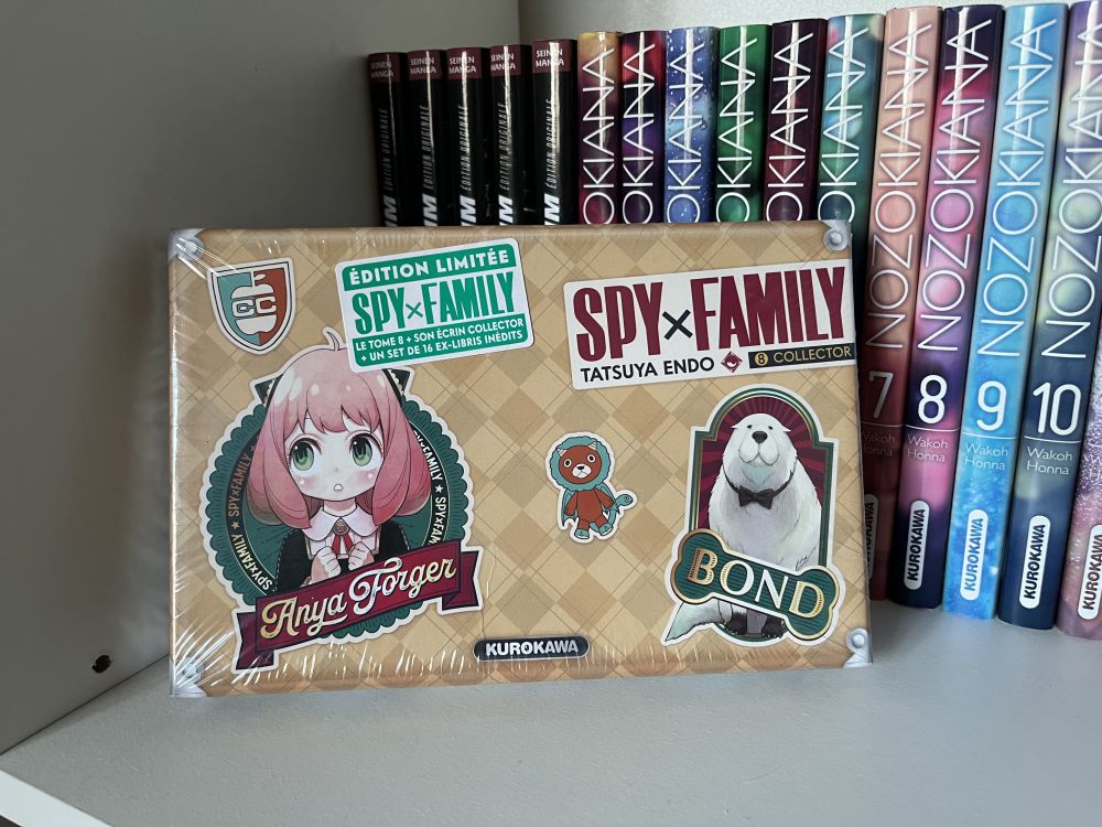 Coffret manga spy family tome 8 edition limitée collector d'occasion
