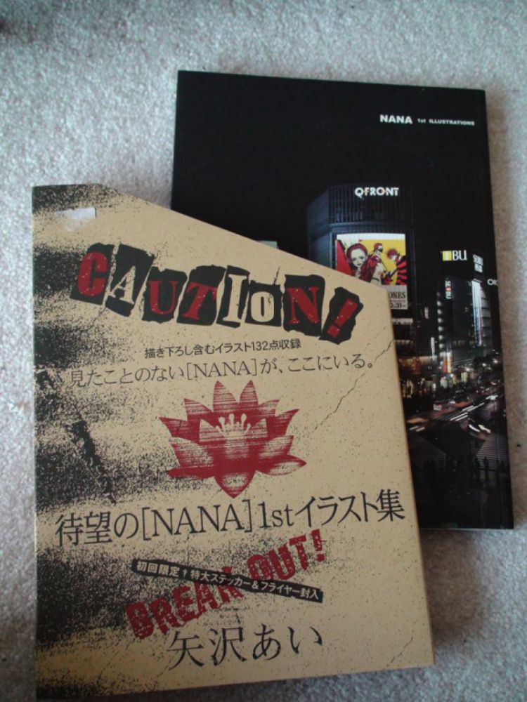 Nana 1st illustration - artbook sur Manga occasion