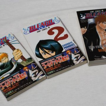 Bleach 1 & 2 + Character Book Souls - VO JAPONAIS